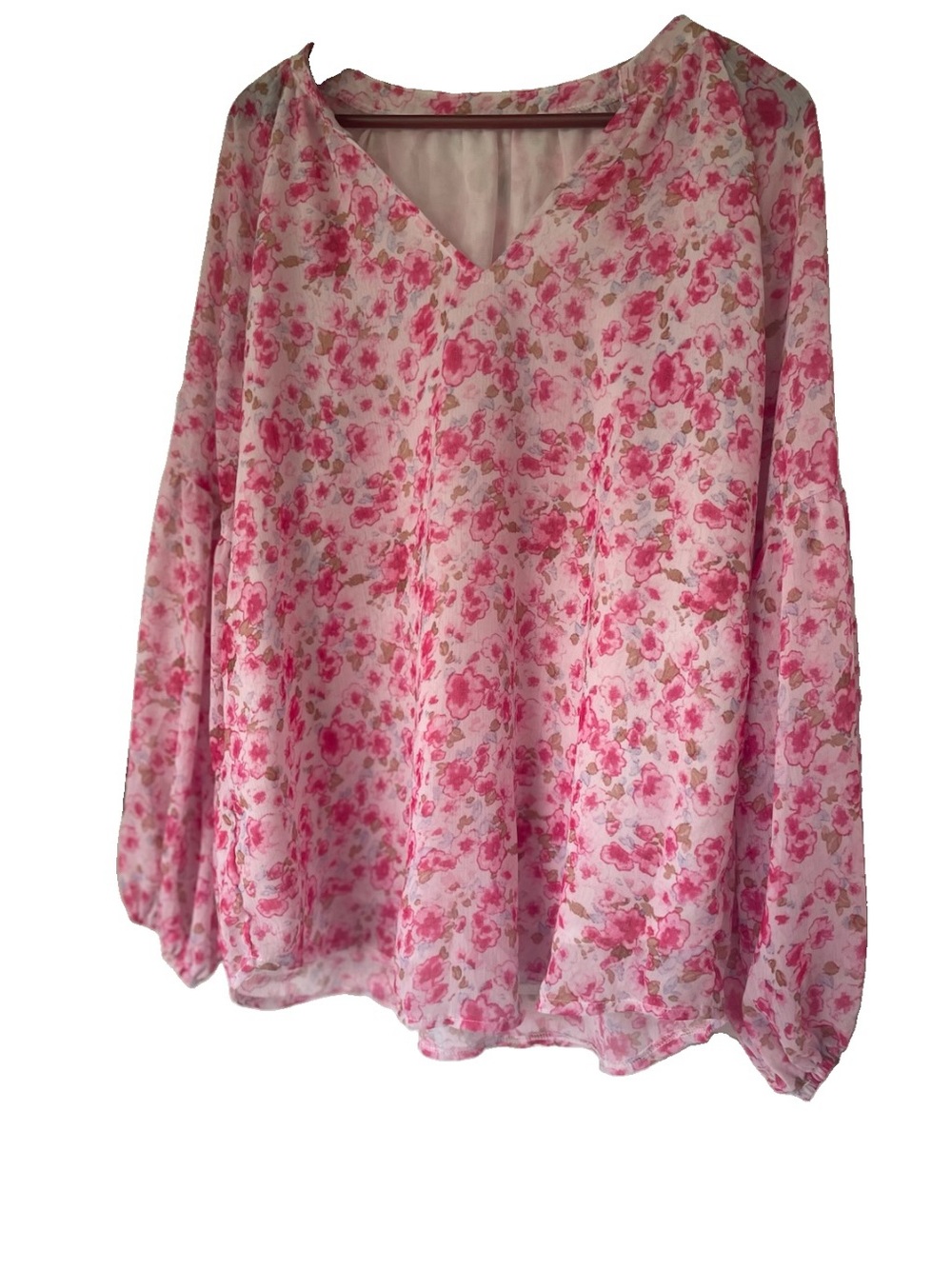 Women’s Floral Boho Top - Picture 3 of 8